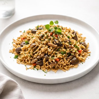 Image of Orzo and Brown Rice Pilaf