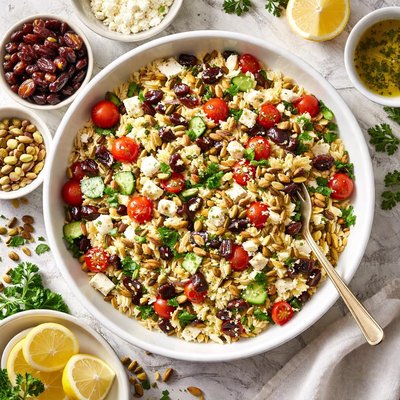 Image of Orzo and Date Delight