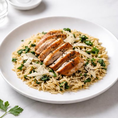 Image of Orzo with Chicken and Asiago