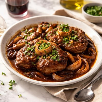 Image of Osso Buco with Balsamic Onions