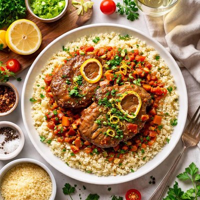 Image of Osso Buco with Couscous