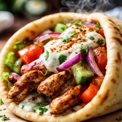 Image of Our Clean Eating Gyros