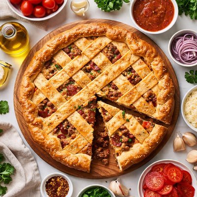 Image of Our Favorite Italian Meat Pie