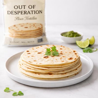 Image of Out of Desperation Flour Tortillas