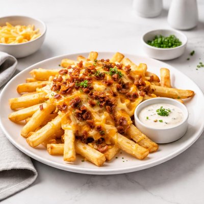 Image of Outback Aussie Cheese Fries and Chip Prep