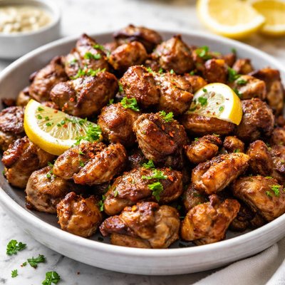 Image of Oven-Baked Chicken Gizzards