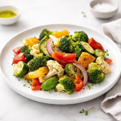 Image of Verduras Mixtas Asadas al Horno Paleo