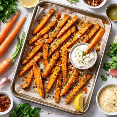Image of Oven Baked Carrot Fries