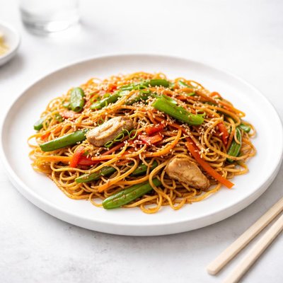 Image of Oven Baked Chow Mein