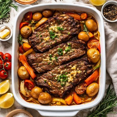 Image of Oven Baked Chuck Steak