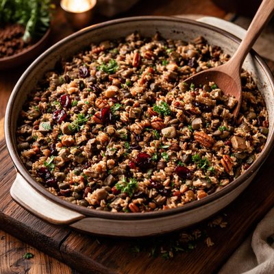 Image of Oven Baked Fancy Wild Rice Pilaf