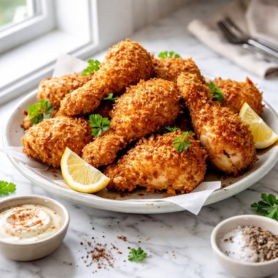 Image of Oven Baked Fried Chicken