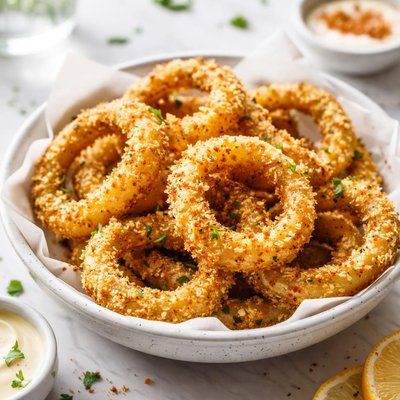 Image of Oven Baked Onion Rings