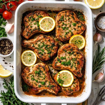Image of Oven Baked Pork Chops