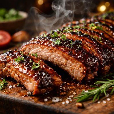 Image of Oven Baked Pork Ribs