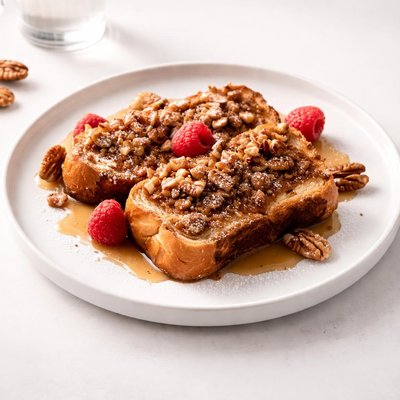 Image of Oven Baked Praline French Toast