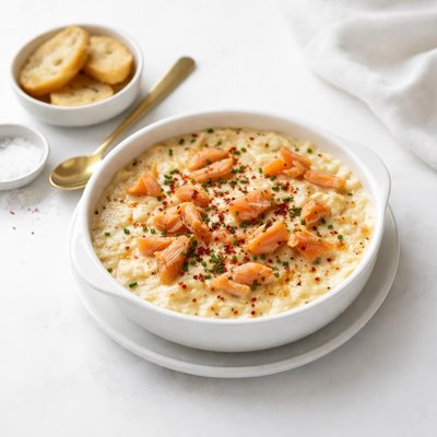 Image of Oven Baked Smoked Salmon Dip