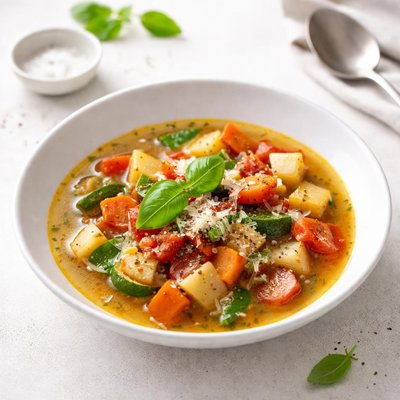 Image of Oven Baked Vegetable Soup