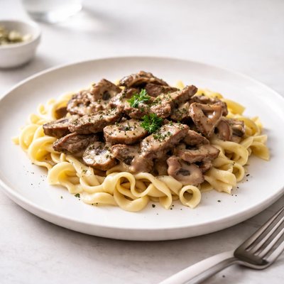 Image of Oven Beef Stroganoff