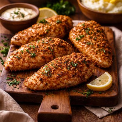 Image of Oven Crisp Chicken Breasts