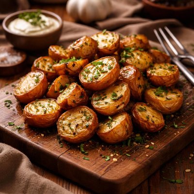 Image of Oven Crisped Potatoes