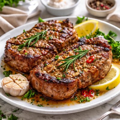 Image of Oven Delicious Pork Steaks
