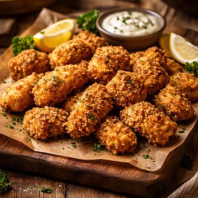 Image of Oven Fried Catfish Nuggets