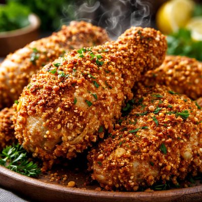 Image of Oven Fried Chicken