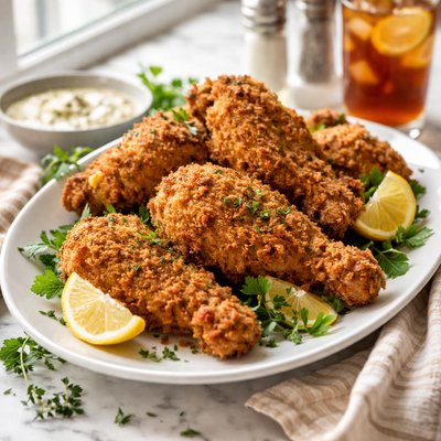 Image of Oven Fried Chicken from Paula Deen