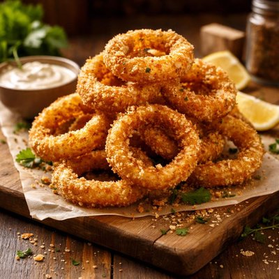 Image of Oven Fried Onion Rings