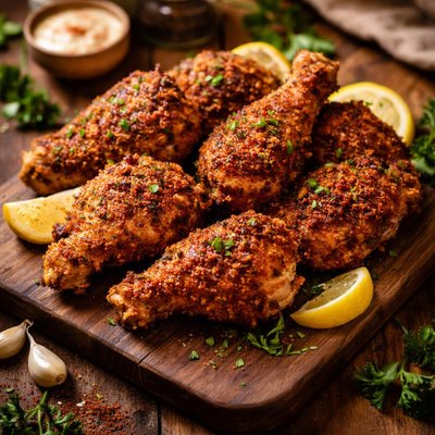 Image of Oven Fried Paprika Chicken