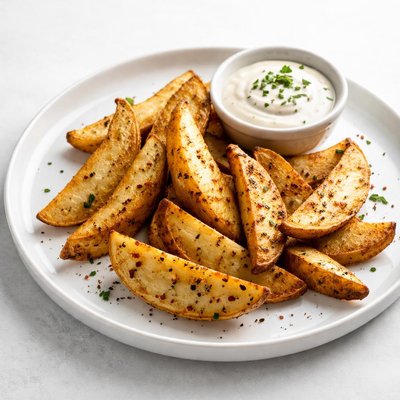 Image of Oven Fried Potato Wedges