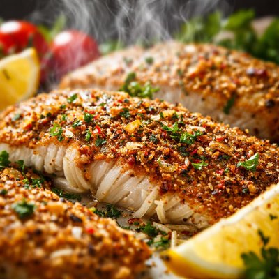 Image of Oven Fried Snapper