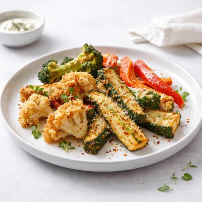 Image of Oven Fried Vegetables