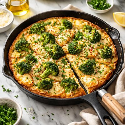 Image of Oven Frittata with Broccoli and Potatoes