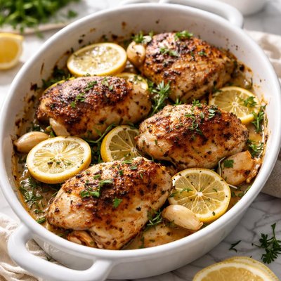 Image of Oven Lemon Chicken