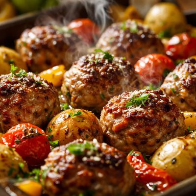 Image of Oven Meatball Dinner