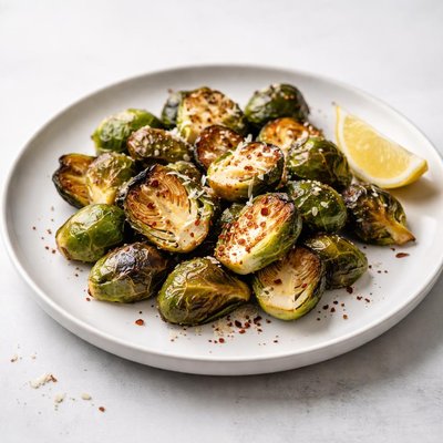 Image of Oven Roasted Brussels Sprouts