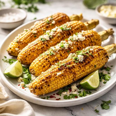 Image of Oven Roasted Corn on the Cob