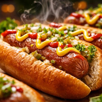 Image of Oven Roasted Hot Dogs