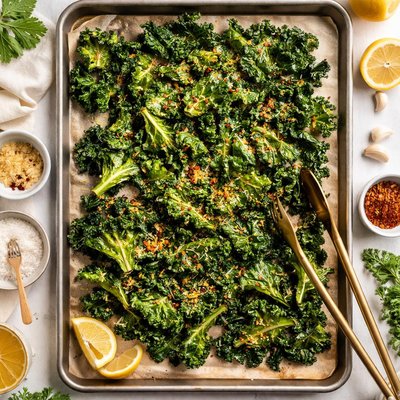 Image of Oven Roasted Kale