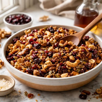 Oven Roasted Maple Gorp Recipe