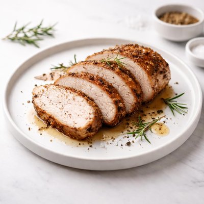 Image of Oven Roasted Pork Loin with Dry Rub