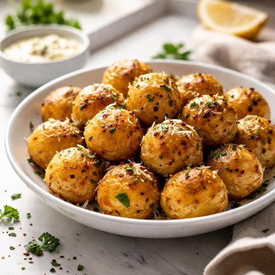 Image of Oven Roasted Potato Balls