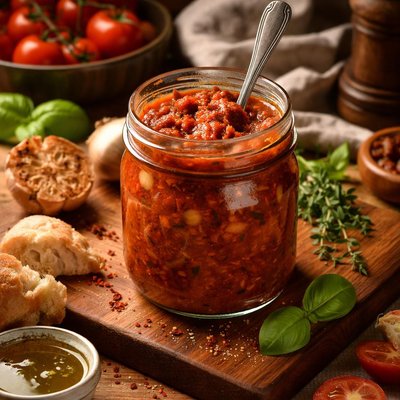 Image of Oven Roasted Tomato Sauce