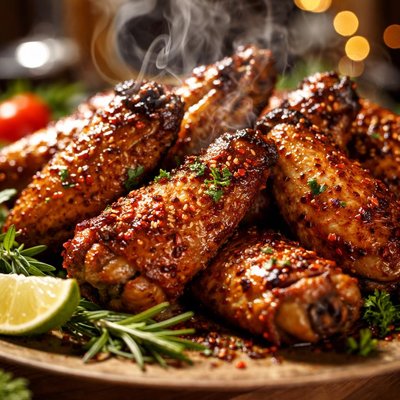 Image of Oven Roasted Wings of Chicken