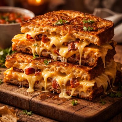 Image of Over the Top Grilled Cheese