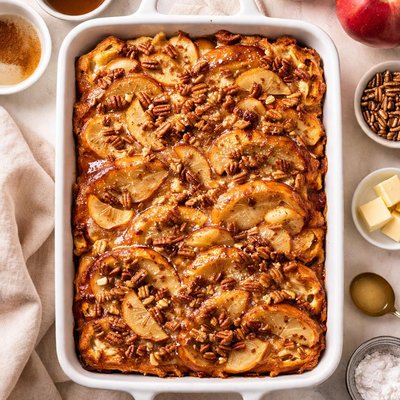Image of Overnight Apple Cinnamon French Toast
