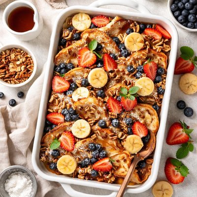 Image of Overnight Banana French Toast