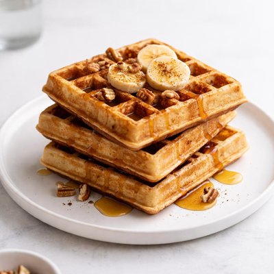 Image of Overnight Cinnamon Waffles